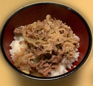 吉野家の牛丼風を作りました